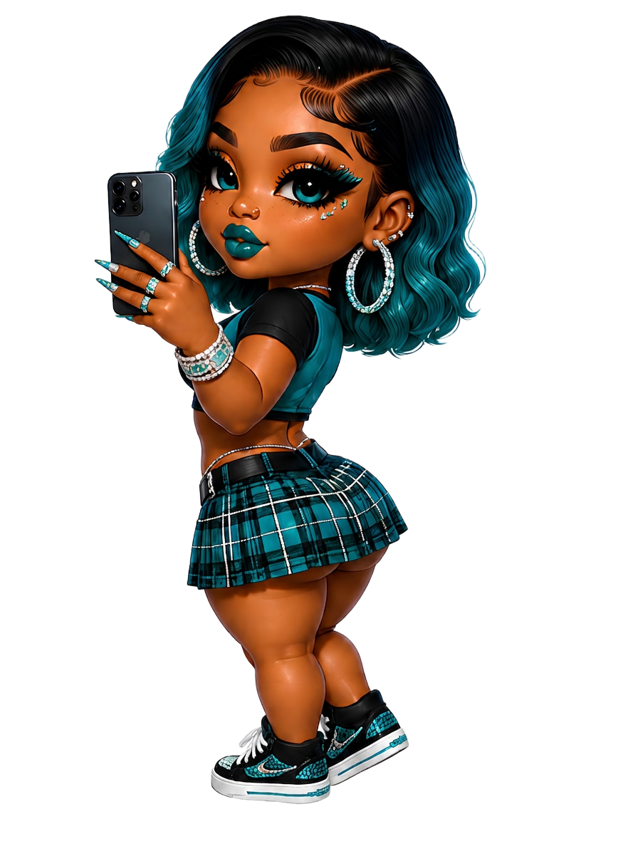 Empress Lynn Designs brand character